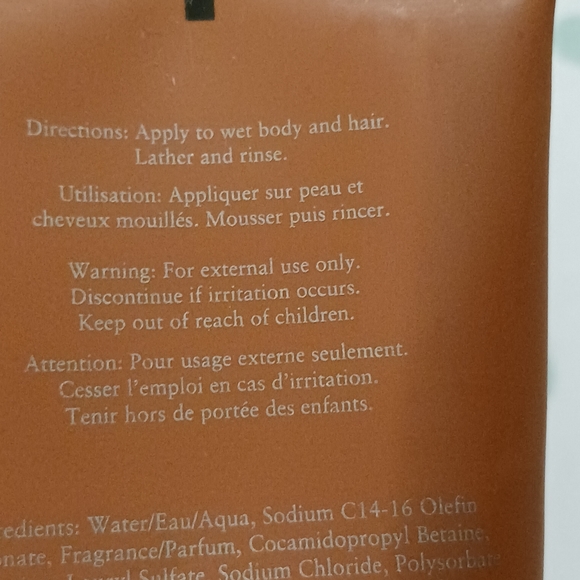 TOMMY BAHAMA HAIR & BODY WASH - Picture 4 of 6